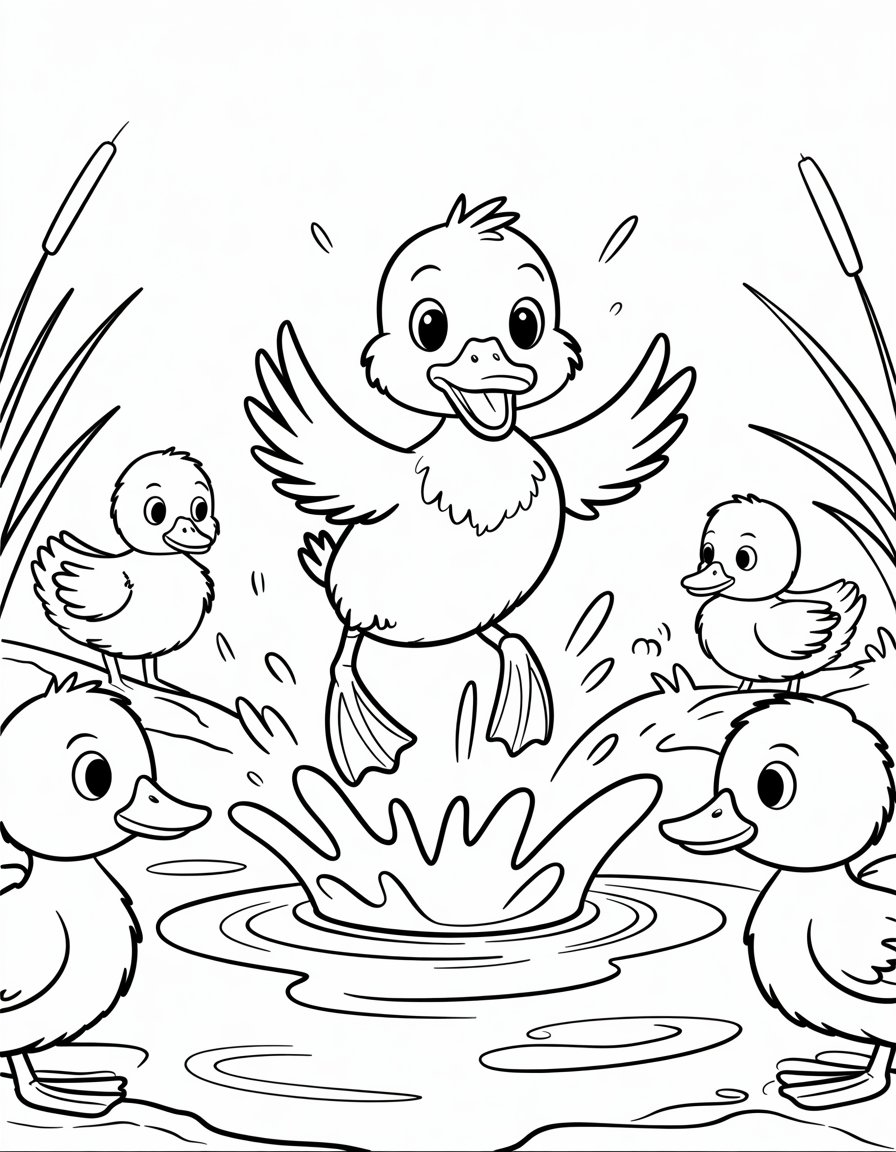 Baby Duck Splash